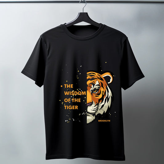 "Wisdom of the Tiger – Brooklyn Edition Tee" 🐅🖤