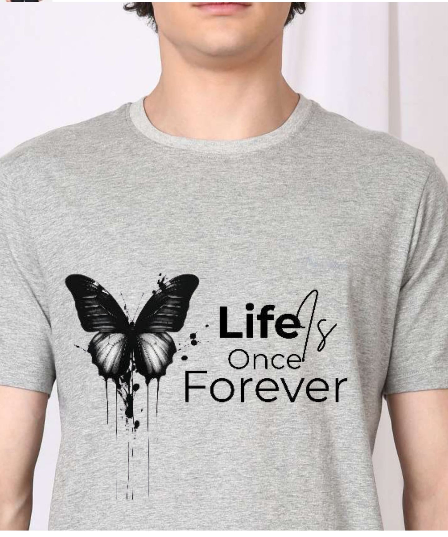 Life Is Forever Butterfly Tee