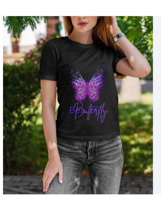Beautifull butterfly tshirt
