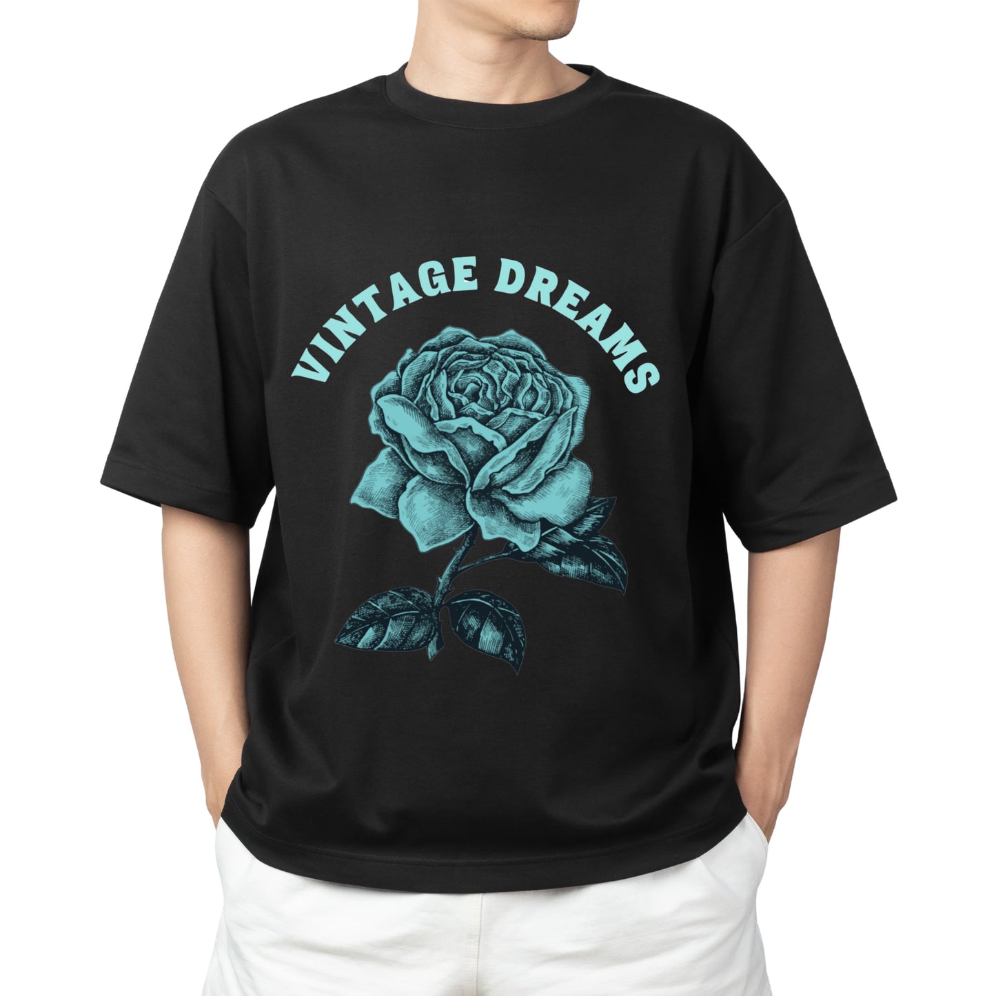 Vintage Dreams Rose Graphic Tee